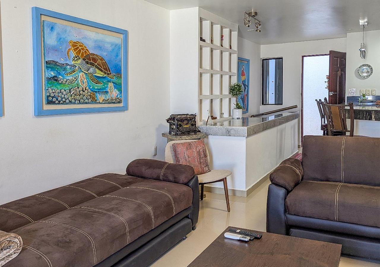 Villa Aurora Beautiful Beachfront Apartment Канкун Экстерьер фото